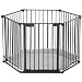BabyDan BabyDen Park a Kid Play Pen (Black)