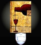 Pouring Red Wine Decorative Night Light