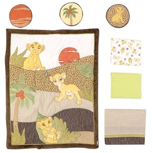 Disney Lion King 7 Piece Crib Bedding Set