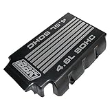 BBK Performance 10255 Charcoal Metallic Aluminum Decorative Engine Cover for Mustang GT 05-10