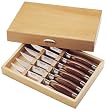 Anolon 52649 Brunello Collection 6-Piece 5" Forged Steak Knife Set