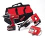 Milwaukee 0901-28 18 Volt 1/2-Inch Lok-Tor Hammer-Drill & Sawzall Combo Kit
