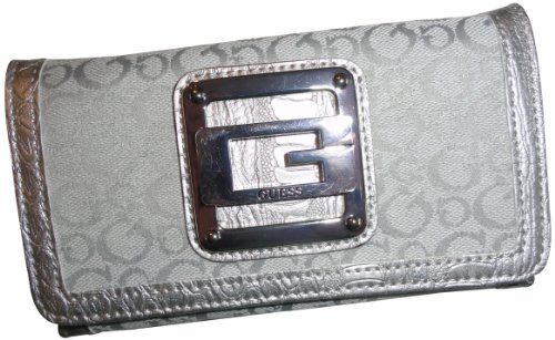 Guess Wallet Cardiff Slg Silver Signature
