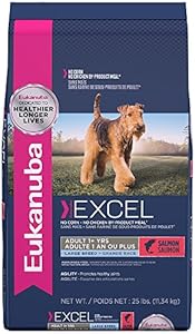 EUKANUBA Excel Adult Dog Food With Salmon 25 Pounds