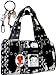 New Betty Boop Black-white Purse Bonus Keychain