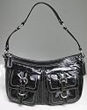 Coach Chelsea Black Patent Leather Shoulder Bag - 14021