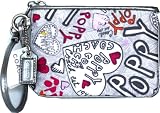 Coach Graffiti Poppy Wristlet Bag Style 43510