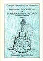 Memorial Inscriptions of Dun Laoghaire Rathdown, Co.Dublin, Ireland: v. 1