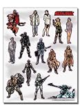 Metal Gear Solid Sticker Set