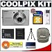 Nikon Coolpix S500 7.1 megapixel Digital Camera + Transcend 4GB 150x SecureDigital (SD) Card + High Speed USB 2.0 SecureDigital (SD) Card Reader + Spare DB-ENEL10 Battery for Nikon + Nikon Coolpix 5611 Case