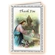 8 First Communion Boy Thank You Cards with Envelopes! (3.5" x 5")