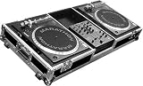 MARATHON FLIGHT READY MA-DJ10W CASE - BATTLE, FITS TWO TURNTABLES / 10 MIXER DJ COFFIN W/ WHEELS