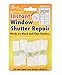 Instant, Window Shutter Repair, for Wood and Vinyl Shutters, Clear
