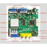 RGB/CGA/EGA/YUV to VGA Arcade Hd Video Converter Board Dual Output