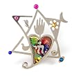 Star, Heart and Chai Pin