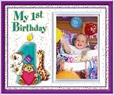 My First Birthday - Picture Frame Gift