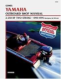 Clymer Yamaha Outboard Shop Manual: 2-250 Hp 2-Stroke 1990-1995 (Includes Jet Drives)