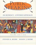 Public Speaking: An Audience-Centered Approach