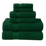 Egyptian Towels 6-pc. Set - Hunter Green