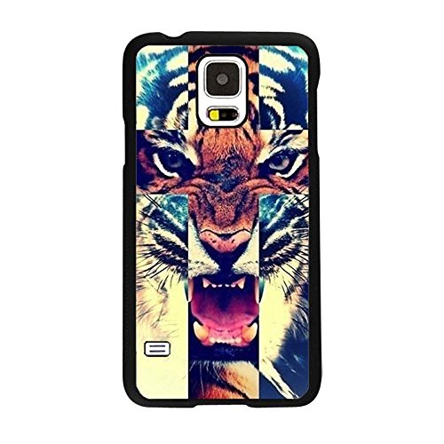 ABC Tiger Roar Cross Quote Hard Case Cover for Samsung Galaxy S5 I9600