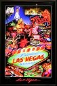 LED-Bild Let it Ride LAS VEGAS 46 x 31 cm