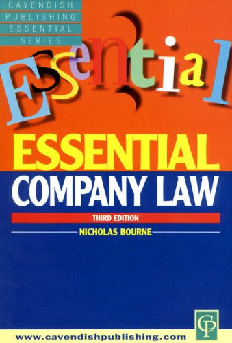 Essential Company Law 3/e (Essentials)