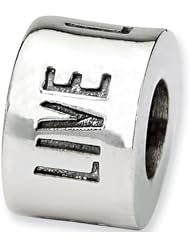 Reflection Beads Silver Live Laugh Love Trilogy Bead