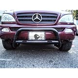 BLACK HORSE 1998-2005 Mercedes W163 ML 320 350 430 500 2.5 Black Bull Bar w Fog Light... by BLACK HORSE