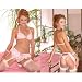【激安セクシーランジェリー】ジュエリーレースブラ＆ガーター＆ショーツ  きれい色ピンクのエロ下着！　ガーターベルト、Tバックショーツつき