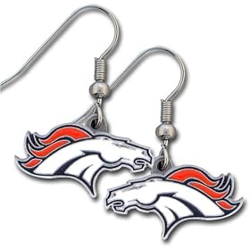 Click here to buy Siskiyou Denver Broncos Dangle Earrings by Siskiyou.
