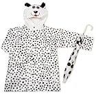 Western Chief Toddler Dalmatian Jacket/Umbrella Set