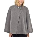 Mossimo&reg; Black Women's Assymetrical Cape - Heather Gray