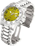Invicta Mens Signature Reserve 200M Yellow Swiss Dive Watch 7264 - Invicta 7264