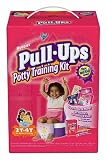 Pull-Ups Potty Training Pants Kit for Girls, 3T-4T (Pack of 3) (45 Training Pants)