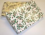 Scott's Cakes 1 lb. White Chocolate Pecan Bark in a Holly Box