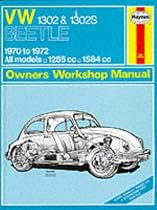 Volkswagen 1302S (Super Beetle) Owner's Workshop Manual (Service & repair manuals)