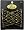 Zhoe Double Hair Combs 10041 Gold