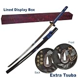 Handmade Samurai Sword with Display Box