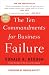 The Ten Commandments for Business Failure