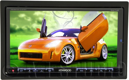 Kenwood DNX7140 6.95-Inch Wide Double-DIN In-Dash Nagivation with Built-in Bluetooth USB/iPod Direct Control/DVD Receiver