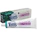 Tom's of Maine Natural Clean and Gentle SLS-Free Anticavity plus Whitening Peppermint Toothpaste, 5.2 -Ounce Tubes (Pack of 6)