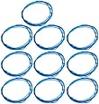 10pcs Blue Pearl Celluloid 5 Feet Guitar Binding Purfling Strip 1650 X 2 X 1.5 mm