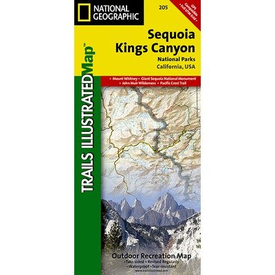 Sequoia / Kings Canyon National Park Map