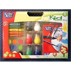 Color & Co. Kid Starter Box- 26 Piece Art Kit