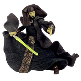  Star Wars Attack of the Clones Action Figure #26 - Luminara Unduli (Jedi Master)