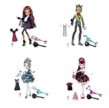 Picture Monster High Sweet 1600 Complete Set Draculaura, Clawdeen Wolf, Clawd Wolf, Frankie Stein