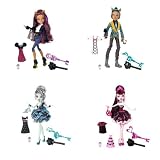 Monster High Sweet 1600 Complete Set Draculaura, Clawdeen Wolf, Clawd Wolf, Frankie Stein