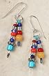 Multicolor Glass Earrings