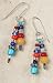 Multicolor Glass Earrings