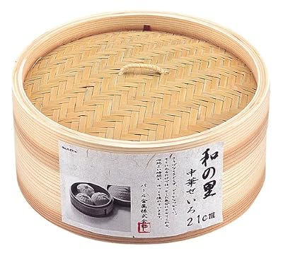パール金属 和の里 中華せいろ 21cm H-5714